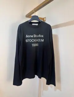 極美品 acne1996 STOCKHOLMブラック長袖 S サイズ