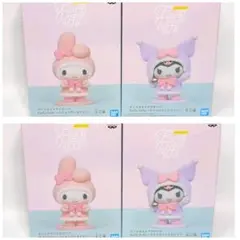 サンリオ　マイメロディ&クロミ　Fluffy Puffy セット　4体セット