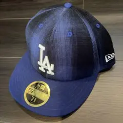 New Era 59FIFTY LAキャップ 7 5/8 ネイビー