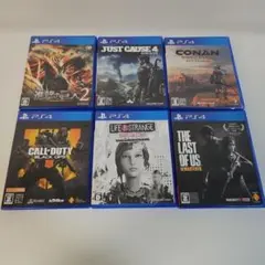 PS4 PS5 ゲームソフト 6本セット - メルカリ
