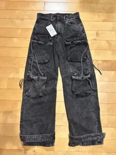 SLY 【SNSで話題】WASHED SATINCARGO パンツ/ 完売 - メルカリ