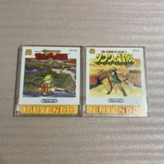 ゼルダの伝説　リンクの冒険　2本セット　ファミコンディスクシステム　任天堂