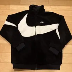 Nike フリースジャケット ブラック/ホワイト