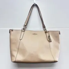 a*i様 Coach ベージュ トートバッグ