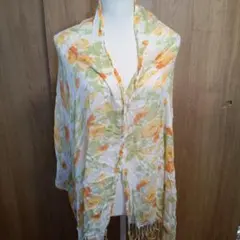 花柄 ストール ショール