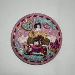 シュガーラッシュ 刺繍缶バッジ