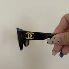 CHANEL ココマーク サングラス ブラック