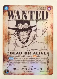 ポートガス・D・エース：手配書 SEC-SPC