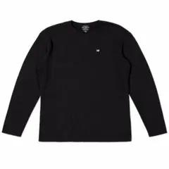 ラルフローレン リブ 長袖Tシャツ XXL 焦茶 日本製 古着　メンズ　ポロのサムネイル