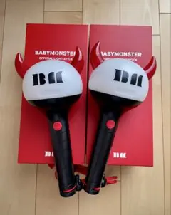 【新品未使用】BABYMONSTER 公式ペンライト 2個セット