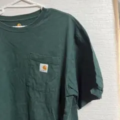 Carhartt ダークグリーン Tシャツ Lサイズ