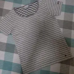 Columbia ストライプ 半袖Tシャツ