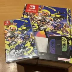 【美品】Nintendo Switch 有機ELモデル スプラ3エディション
