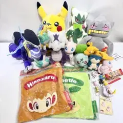 早い者勝ち ポケモン ぬいぐるみ 10体 シール ノート 他 まとめ売り