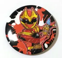 ゴジュウジャー　グラフアート　缶バッジ　ゴジュウウルフ