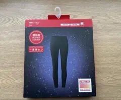 【新品】UNIQLO 極暖ヒートテックコットンレギンス/10分丈 ブラックM