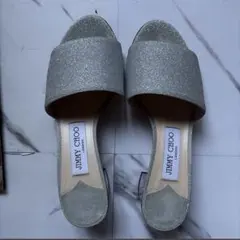 未使用JIMMY CHOO ポインテッドトゥ パンプス スエード グリーン 36