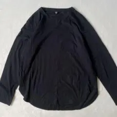 UNIQLO ユニクロ レディースM 長袖ロンT 黒ブラック カットソー
