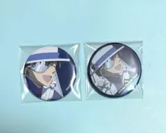 名探偵コナン　怪盗キッド　プラザ　缶バッジ　2点セット
