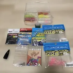 ポ*☆様 格安！アジング用ワーム ジグヘッド セット 有名メーカー詰め合わせ！未のサムネイル