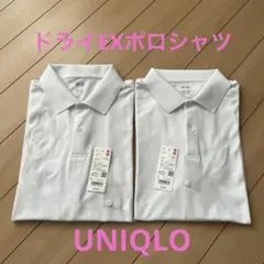 ⭐️送料込み⭐️UNIQLO ドライEXポロシャツ Lサイズ 2枚セット