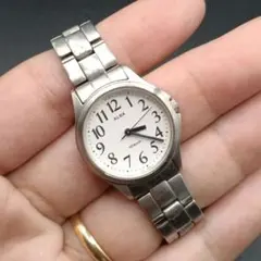 SEIKO セイコー 腕時計 稼働品 Y138-6A80 ALBA ホワイト | Mercari