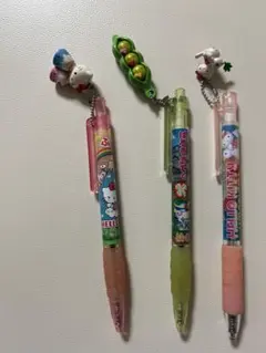 ご当地キティ　キャラクター付きボールペンセット3本　観賞用