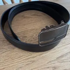 メンズ ブラック オートロック式 ベルト