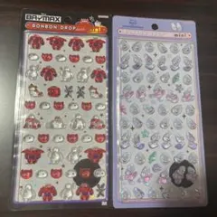 ボンボンドロップシール　ヤングオイスター　ベイマックス　2点セット　ディズニー