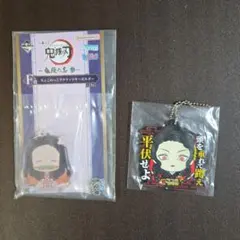 [一番くじ]鬼滅の刃 鬼殺の志 参アクリッツキーホルダー 禰豆子＋無惨さま
