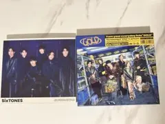 SixTONES バリア初回盤/GOLD初回盤A