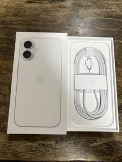 iPhone 16空箱＋純正USB-Cケーブル＋SIMピン 3点セット