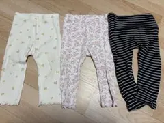 ユニクロ他ベビー用パンツ3点セット