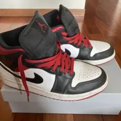Nike Air Jordan 1 ブラック/ホワイト/レッド