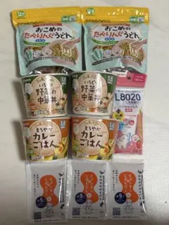 ベビーフード詰め合わせ　ｌ8020ハミガキジェルいちご味