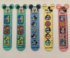 ミッキーマウス 物差し ナショナルパルック 当時 レトロ 文具 非売品
