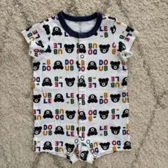 Double.B ミキハウス 70cm ロンパース カバーオールのサムネイル