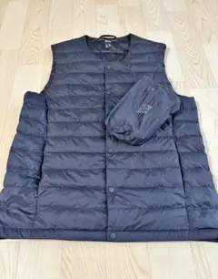 UNIQLO ULTRA LIGHT DOWN ダウンベスト S ネイビー美品