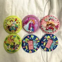 【即購入可】ディズニー 刺繍缶バッジ2 まとめ売り 6個セット