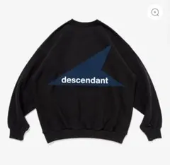 虹*フ様 DESCENDANT CETUS CREW NECK BLACK XLのサムネイル
