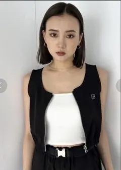 EMODA タンクトップ　ブラック