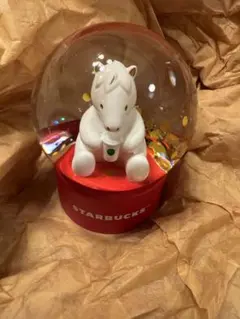 【日本未発売】スタバ スノードーム 2026 干支 午 ポニー 海外限定 新品