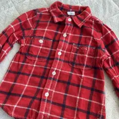 babyGAPチェック柄フランネルシャツ90㎝（2years）