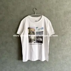 THENORTHFACE ノースフェイス　レトロTシャツプリントTシャツ古着