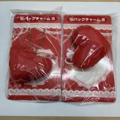 キティくじ　2点セット　バッグチャーム