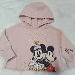 Gap ミッキー＆ミニー パーカー ピンク12－18m