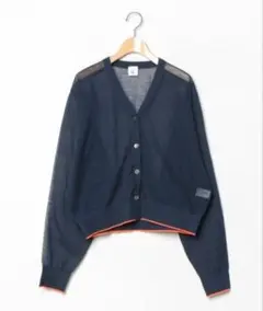 6(ROKU) カーディガン ネイビーBEAUTY＆YOUTH 美品