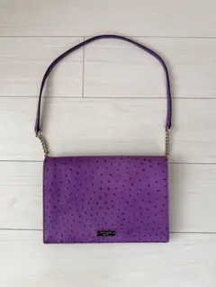 kate spade ケイトスペード ショルダーバッグ クラッチ パープル 紫