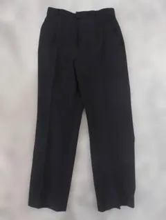 レディーススラックス 67-93-78 黒ストライプ