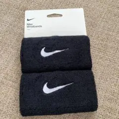 NIKEワイドリストバンド　ブラック　2個